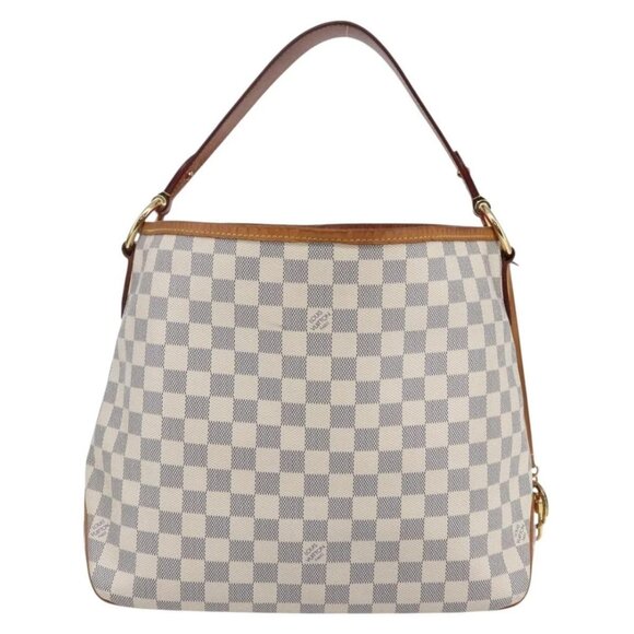 LOUIS VUITTON Damier Azur Delightful PM Shoulder Bag N41447 LV Auth 82538 - Picture 3 of 16